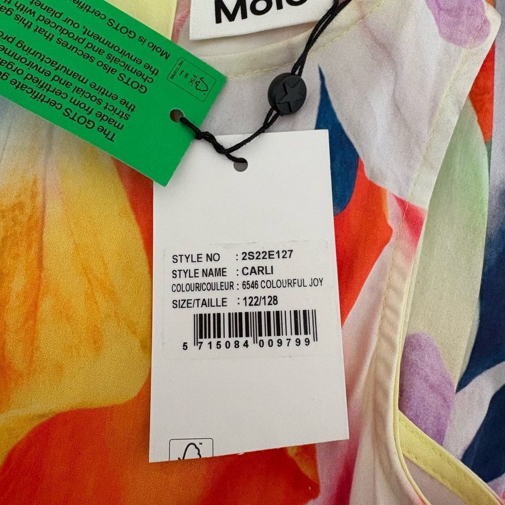 NWT Molo Carli Colourful Joy Dress Size 7/8 - Picture 7 of 9